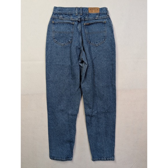 Riders Womens Jeans Size 12 Med High Rise Tapered Leg Blue Made in USA - Picture 2 of 8